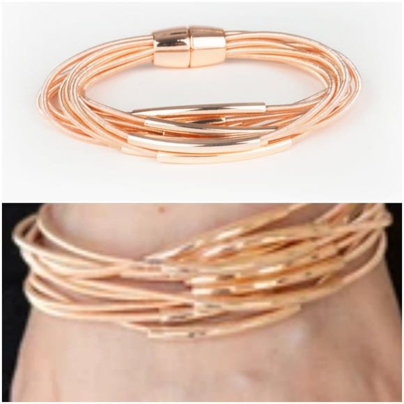paparazzi Jewelry City Stretch Rose Gold Bracelets Poshmark